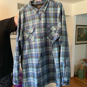 PENDLETON 3XLT BOARD SHIRT LONG SLEEVED WOOL.NWOT